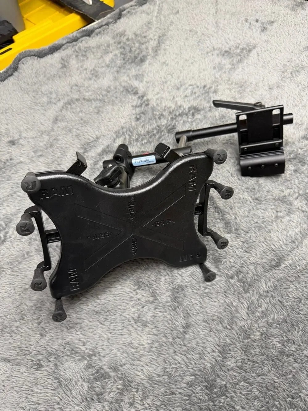 Healthwares Retract4 RAM Mount Wheelchair or Other Tablet Holder. With Pivot Arm